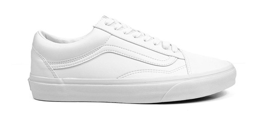 Tenis Caballero Vans Casual Con Agujeta Blanco Textil  Vn0a3