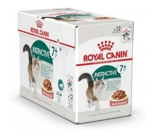 Pouch Royal Canin Gato Instinctive 7+ Caja X 12u Vet Juncal