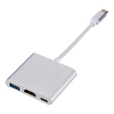 Adaptador Usb 3.1 Tipo C Thunderbolt 3.0 X Hdmi Usb 3 Tipo C