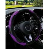 Funda Cubre Volante Morado Deportivo Protector Para Auto