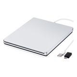 Guamar Unidad Externa De Cd/dvd, Usb Tipo C, Cd, Dvd, Rom, .