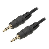 Cabo P2 X P2 Estereo Professional 1,5 Metro - P2xp2