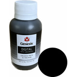 Tinta Digital Sublimatica Sublidesk Preto 100ml - Genesis..