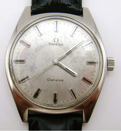 Reloj Omega Geneve De Cuerda Original Suizo Hombre-mujer