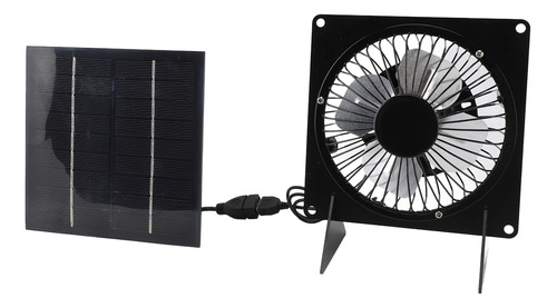 Ventilador De Panel Solar Mini Usb Con Refrigeración Portáti