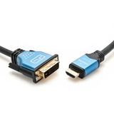 Bluerigger Hdmi A Dvi Adaptador Cable (10mt Monitor Cable Dv