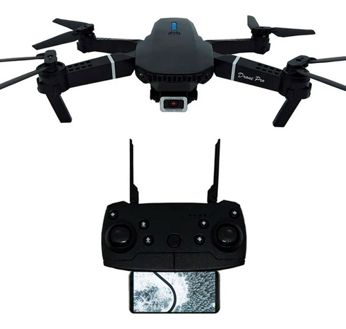Mini Drone Plegable Gadnic Cámara Hd 4 Motores + Wifi