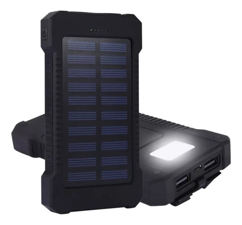 Cargador Portátil Batería Solar 8.000 Mah