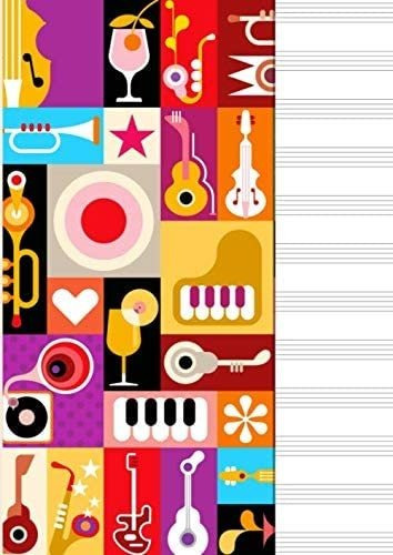 Libro: Cuaderno Musica Pentagrama - Para Notaciòn Musical