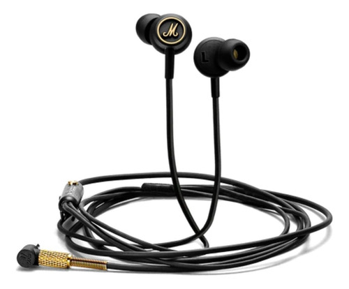 Marshall Mode Eq In-ear Headphones - Black And Brass
