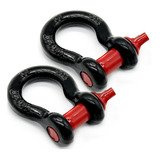 Tow Shackle D Anillo Arco Shackle Aislador 2 Paquete Remolqu