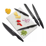 Cuchillos Chef Pro Betterware Set De 5 Cuchillos Acero Inox