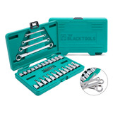  Kit Jogo Soquetes Torx Macho / Femea - 35 Peças + Maleta