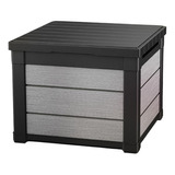 Caja Almacenamiento Contenedor Exterior Tipo Madera 53cm 113