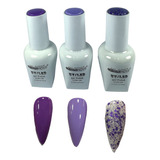 Set X 3 Cherimoya 15ml Color Lila