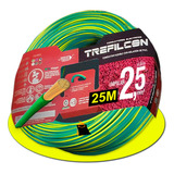 Cable Unipolar Trefilcon 2.5mm Normalizado Iram Tierra 25m 