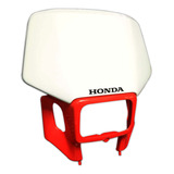 Soporte Optica Porta Numero Honda Xr 400 250 R Original
