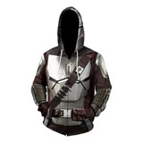 El Mandaloriano Din Djarin Sudadera Traje De Cosplay