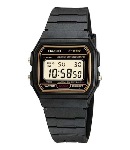 Relógio Casio Original Laranja Clássico  Resistente À Água