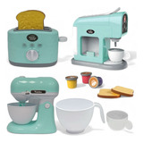 Set Cocina Infantil Gourmet Super Realista Eletrodomésticos