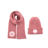 Set Bufanda Gorro Niña Mujer Cuello  Abrigado Invierno Frio