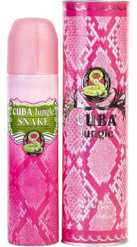 Perfume Cuba Jungle Snake Edp 100ml Mujer-100%original