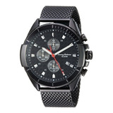 Reloj Tommy Bahama Acero Inoxidable Color Negro