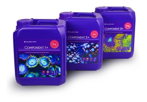 Aquaforest Component 1+2+3+ (3 X 5 Litros) Suplementos Coral