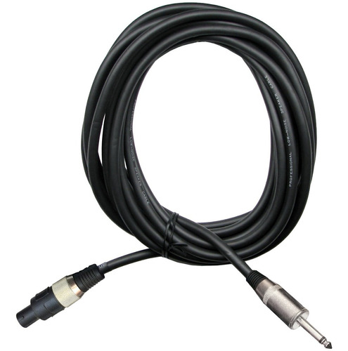 Cable Plug Speakon 6mts 4 Pines Importado La Roca