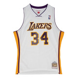Mitchell &ness Jersey Shaquille O'neal Los Angeles Lakers 02