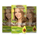 Paquete De 3 Tintes Garnier Nutrisse Tono 713 Vainilla