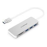 3 Port Usb 3 0 Tipo A Hub Con Lector De Tarjeta De Micr...