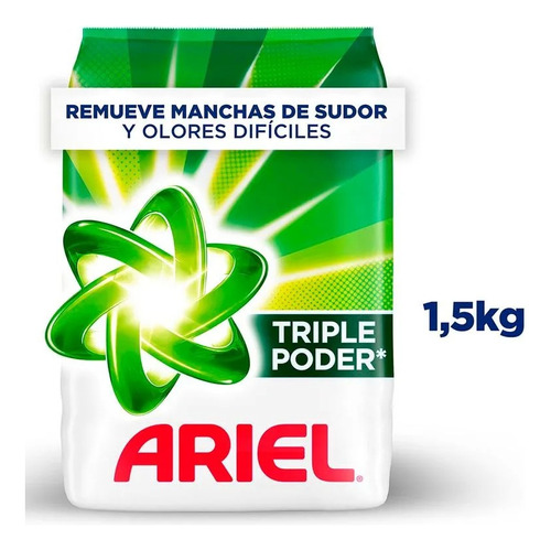 Ariel Triple Poder X 1.5 Kg - Kg a $31
