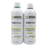 Shampoo + Máscara Magistral Hair Beauty Profissional