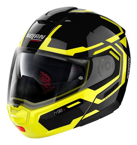 Casco Moto Rebatible Nolan N90-3 Driller N-com Doble Visor P