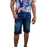 Shorts Jeans Hombre Bermuda Denim Mezclilla Primavera Verano