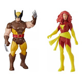 Marvel Legends Kenner Retro Figuras Dark Phoenix/wolverine