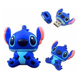 Pendrive 2tb Lilo & Stitch Azul