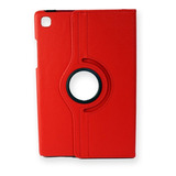 Funda Giratoria Para Tablet Samsung Tab A8 T290 / T295 Rojo