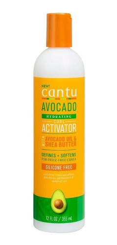 Cantu Avocado Activador De Rizos - Rulos De Palta 355 Ml