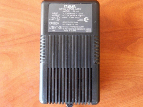 Yamaha Eliminador Teclado Pa-6 12v 2amp Compatible Korg 