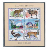 2013 Fauna- Zoologicos Tigre Ave- Bielorrusia (bloque) Mint