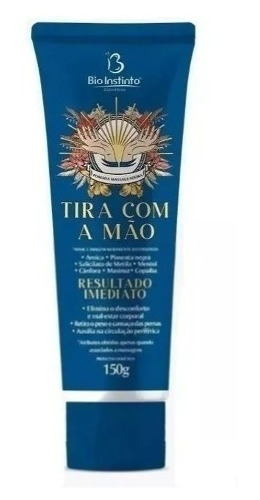 6 Pomadas Massageadora Tira Com Mão Bio Instinto 150g