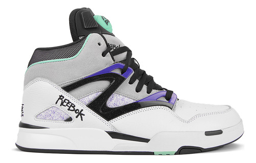 Zapatillas Reebok Pump Omni Zone Ii Gris Verde