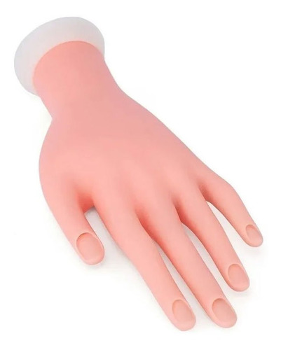 Mão Para Manicure Treinamento Unha Gel Acrigel Porcelana