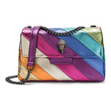 Kurt Geiger Eagle Head Vintage Rainbow Bolso De Hombro - [u]