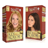  Silkey Tintura Key Kolor Clásica Kit Tono 6c Coffee Rubio Oscuro