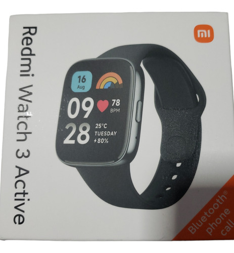 Reloj Redmi Watch 3 Active Negro