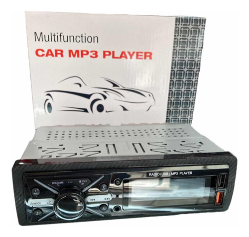 Radio Para Carro Sencillo Con Bluetooth Y Usb