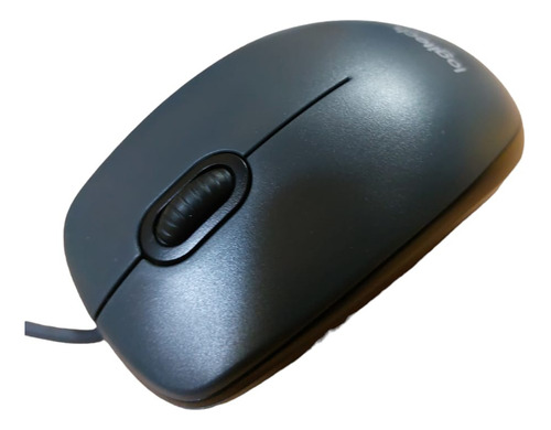 Mouse Logitech M90 Usb Dark Grey Caja Abierta Sin Usar